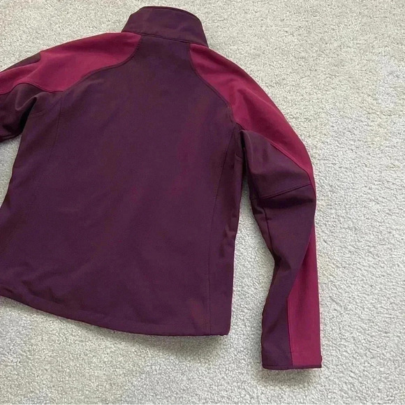 Marmot Alsek 2 Tone Mock Neck Full Zip Outdoor Jacket Soft Shell Women Size XL, - Picture 15 of 15